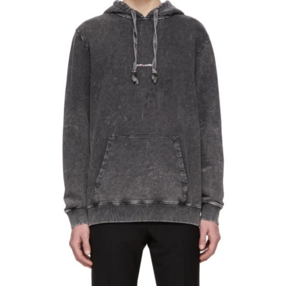 Saint Laurent Rice Gauche Hoodie